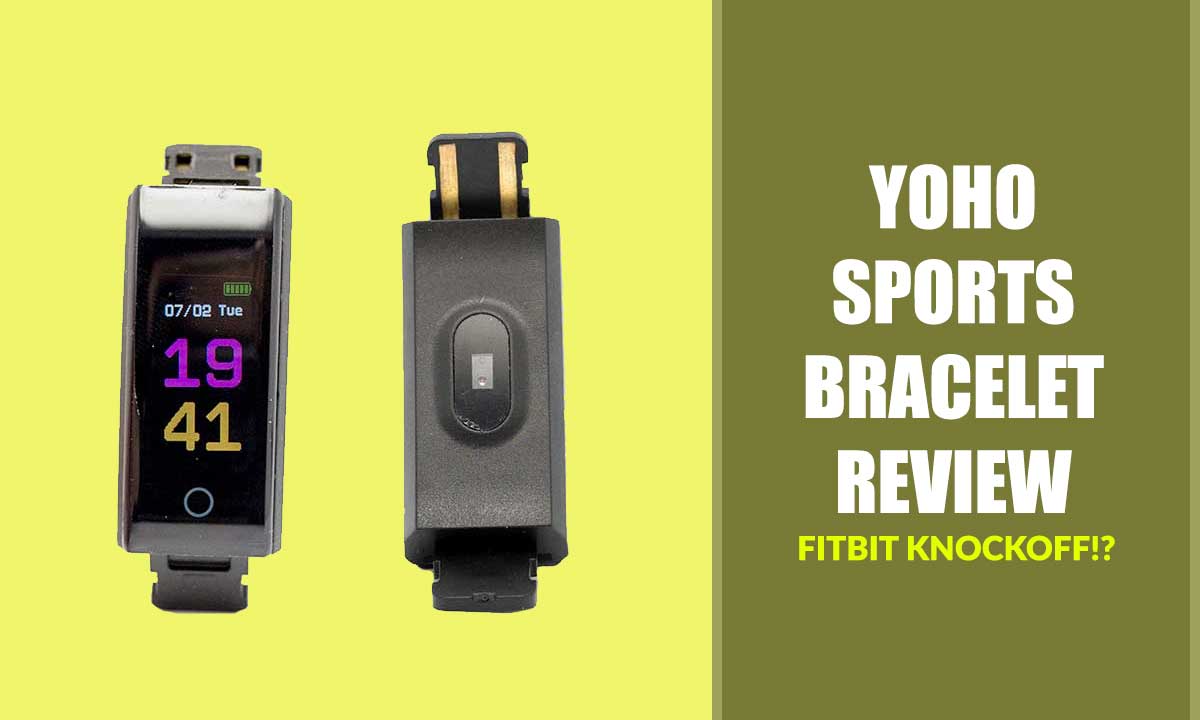 Yoho Sports Bracelet Review - Fitbit 